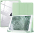 TiMOVO Green Case for iPad 9th/8th/7th Generation 10.2 inch with Pencil Holder, Slim Protective Cover, Auto Wake/Sleep