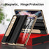 Samsung Galaxy Z Fold 3 Phone Case - Luxury Genuine Leather, Full Body Hinge Protection, Built-in Screen Protector