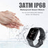Smart Watch for Men Women, 1.69 inch Full Touch Screen, IP68 Waterproof Bluetooth Fitness Tracker (Black)