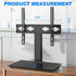 Rfiver 27-60 Inch 88lbs, 400x400mm Universal Table Top TV Stand TV Base Replacement for Most LCD LED Flat Curved Screen