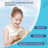 Cute Donut Earbuds for Kids, Wired Earbud & in-Ear Headphones with Microphone, Lovely Storage Case, Sky Blue