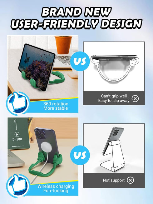 CALDEVER Gifts for Teens Boys Girls Cell Phone Holder: Mens Gifts for Women Adults Thumbs Up Phone Stand Gifts for Kids