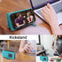Harryshell Wallet Case for iPhone 14 / iPhone 13 6.1 inch 5G, Detachable Magnetic Cover with Zipper Cash Pocket
