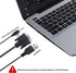 VGA to HDMI Adapter Cable 4ft with Audio for PC, Laptop to Monitor, Display, HDTV