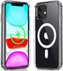 Magnetic Case for iPhone 11, Compatible with MagSafe Wireless Charging, Transparent Anti-Scratch Shockproof Cover