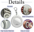 Magnetic Phone Grip Storage Keychain for Bag, Portable Popsocket Magnetic Phone Grip Ring Holder, MagSafe, White