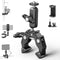 NEEWER Super Clamp with Dual Ballhead Magic Arm, Cold Shoe, 1/4" Threads, Phone/Action Camera Mount Adapter for Tripod,