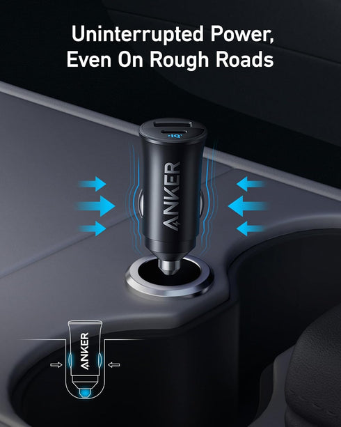 Anker USB-C Car Charger, 30W 2-Port Type-C Adapter, iPhone Car Charger with PowerIQ 3.0 for iPhone 15/14/13/12 Series