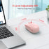 TECKNET Wireless Mouse - 2.4G Quiet Computer Mouse with USB Receiver, Portable Cordless Mice for Chromebook, Laptop, PC
