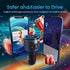 Upgraded V5.0 Bluetooth FM Transmitter Car, Wireless Adapter with QC3.0, LED Backlit, Hands-Free Calls