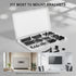 WALI Set M4 M5 M6 M8 80 inch Universal TV Mounting Hardware Kit Includes TV Screws and Spacer Fit Most TVs up