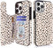 uCOLOR Wallet Case for iPhone 15 Pro Max 6.7" with Card Holder Slot, Flip Leather Kickstand, RFID Blocking, Almond Latte