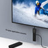 BENFEI HDMI to VGA Adapter, 2 Pack (Female to Male) with 3.5mm Audio Jack for TV Stick, Computer, Projector