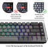 Geekria 65% Keyboard Dust Cover, Clear Acrylic Keyboard Cover for 68 Key Computer Mechanical Keyboard, Compatible with Keychron K7 Keyboard, Keychron K6, K6 Pro, RK ROYAL KLUDGE RK68