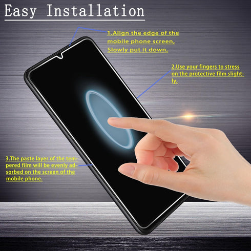 ROHGAO 2-Pack A15 5G A15 6.5 inch Screen Protector for Samsung Galaxy / Tempered Glass, Anti Scratch, Bubble Free