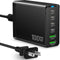 Fast USB C Charging Station, 100W 6-Port Charger Block with 4 USB-C and 2 USB-A Ports for iPhone, iPad, Galaxy