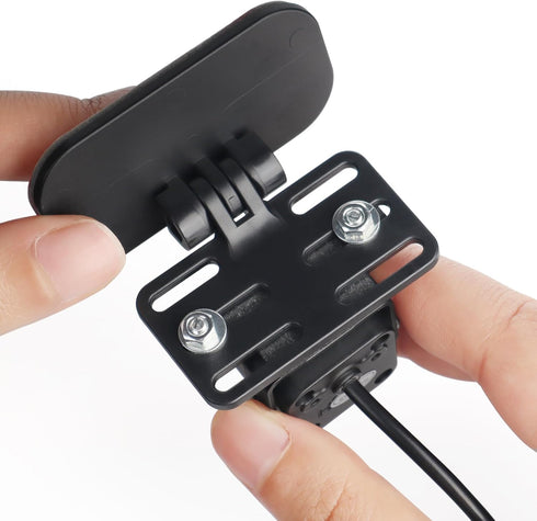 Dash Cam Rear Camera Mount, Universal Rear View Camera Rear Window Mount, Easy to Install, 2 PCS