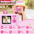 Kids Instant Print Camera, 1080P Toddler Camera That Prints Photos, Gifts for Girls Age 3-12, Pink