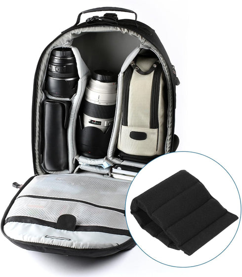 2Pcs 10.43"x4.92"x0.55" PATIKIL Camera Bag Divider, Shockproof Camera Bag Inserts Separator Pad Protective Lens