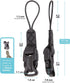 Foto&Tech 2 Pieces Quick Release QD Loop Connector for Camera Neck Strap, Compact Camera, Point-and-Shoot