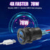 Hapytrip 2 Pack 12V 4 78W PD3.0 QC3.0 12 USB Outlet Port Car Charger, Super Fast Dual & Multiple USB Port for Car, USB
