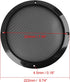 X AUTOHAUX 2pcs Grill Cover, 8inch Mesh Protector for Car Speaker Woofer, Subwoofer Grill, Black