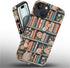 DAIZAG 15,Flower 2 15 Phone Case Compatible with iPhone Bookshelf Mixed Layer Soft Silicone+Hard PC Ddouble Protection