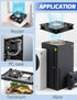 120mm 2 Packs, 5V USB Cooling Fan Brushless Quiet Fan with Speed Controller for PC Computer PlayStation Xbox Router