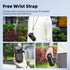 Carrying Case for Insta 360 X4 (for Original Lens Cap), Portable Small Storage Bag with Wrist Strap for Accessories