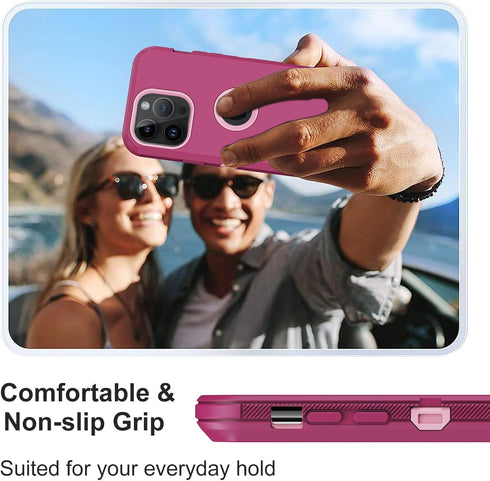 Shop iPhone 15 Pro Max Case - Heavy Duty, Full Body Rugged, Built-in Screen Protector, Shockproof & Dustproof