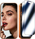 Ivachell 2 Pack 17 (6.9 inch Mirror Screen Protector for iPhone Pro Max Privacy Tempered Glass Mirrored Effect Anti-Spy