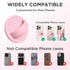 HSAOHD Upgraded Magnetic Phone Grip, Liquid Silicone Soft and Portable, Removable Finger Loop Ring Grip Holder