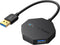 Cable Matters Ultra Mini 4 Port USB Hub, USB 3.0 Hub