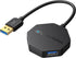 Cable Matters Ultra Mini 4 Port USB Hub, USB 3.0 Hub
