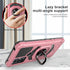 Ailiber Case for TCL 30 SE, with Screen Protector, Ring Kickstand for Magnetic Car Mount, Heavy Duty Shockproof Cover,