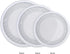 Facmogu 2PCS 5in Round Speaker Grille Replacements, White Surface Mount Speaker Covers for Wall Ceiling