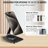 Magnetic Phone Stand Compatible with MagSafe, Foldable Desk Stand with 360° Rotation Base for iPhone