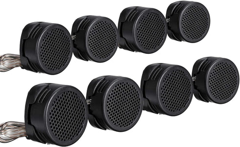 Stark Industries High Performance Neodymium Silk Dome Tweeters - 500 Watt Max Power, 4 Pairs