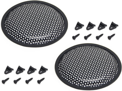 Fielect 6.5in Circle Speaker Mesh Cover - Subwoofer Guard