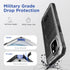 Mitywah Heavy Duty Waterproof Case for iPhone 15, Full Body Underwater Protective Metal Case with Built-in Screen