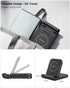 Wireless Charger for Samsung Z Flip 6, SwanScout 501S, Foldable Fast Charging Stand for Galaxy Z Flip Series