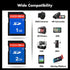 INDMEM SD Card 1GB + 2GB - Class 4 Flash Memory Card 2G SLC Standard Secure Digital Cards