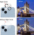JETech 9H Tempered Glass Camera Lens Protector for iPhone 14 (6.1") & 14 Plus (6.7") - Anti-Scratch, HD Clear, 3-Pack