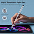 LINFANC 12Pcs 2-in-1 Stylus Pen for Touchscreen, High Precision & Sensitivity Stylus Pen for iPad/iPhone/Android