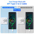 3 Pack 60W USB C to USB C Cable, 3 Feet Fast Charging Cord for Samsung Galaxy S23 S22 S21 S20 Ultra, Note 20 10, Google