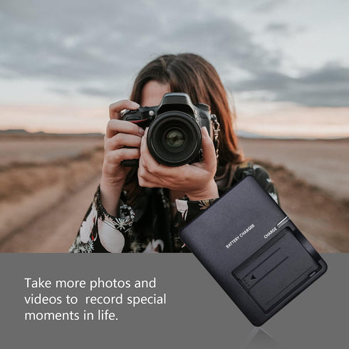 LP-E5 Quick Charger for Canon Battery: LCE5, LC-E5C, LC-E5E, EOS Compatible with Rebel XS, XSi, T1i, 450D, 500D, 1000D