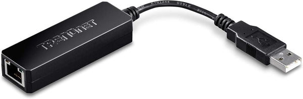 TRENDnet USB 2.0 to 10/100 Fast Ethernet LAN Wired Network Adapter for MacBook, TU2-ET100, ChromeBook, Windows 8.1 and