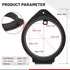 RED WOLF Front/Rear Door 6.5" Inch Speaker Adapter Bracket Spacers for Chevrolet, GMC, Cadillac, Buick, Pontiac