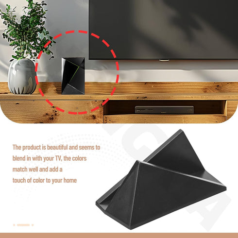 ZHONGXIA (2017/2019 Vertical Stand Organizer Compatible with Nv-idia Shield Android TV Pro Models) / Durable Composite