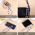 Evil Eye Beaded Phone Charm, Handmade Lanyard Wrist Strap Keychain for Men Women Girls Cell Phone String Strap